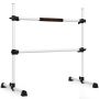 Ballet support 124.5x71x120cm., white/black