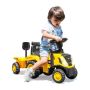 Push car 92x29x44cm., yellow/black