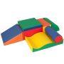 Set of 7 building blocks, assorted colors
