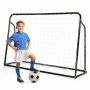 Football goal 187x60x122.5cm., black