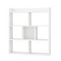 Freestanding shelf 80x20x90cm., white