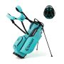 Golf bag, mint/black