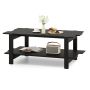 Coffee table 115x59x46cm., black