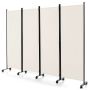 Screen 225x30x173cm., beige/black