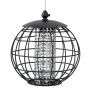 Bird feeder 21x22.5cm., black