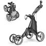 Golf cart 110x100x65cm., black/gray