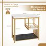 Side table 60x40x60.5cm., various colors