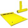 Beach mattress 270x180x3.5cm., yellow