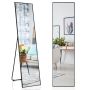 Standing mirror 48x40x160cm., black