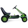 Children's pedal go-kart 98x59x61cm., black/green