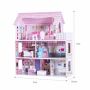 Dollhouse 61x26.5x71cm., various colors