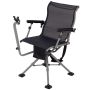 Tourist chair 62x50x102cm., black/gray