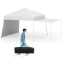 Gazebo 430x280x264cm., white