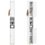 Bathroom cabinet 20x20x179cm., white