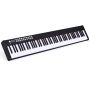 Digital piano 127x21.5x6.5cm., black/white