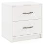 Bedside table 38.5x28x39cm., white