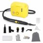 Steam cleaner 23.5x12.5x18cm., yellow/black