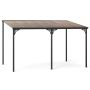 Gazebo 305x400x264cm., black/brown