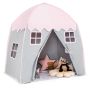 Play tent 143x100x155cm., pink/gray
