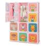 Children's wardrobe 109x35x145cm., various colors