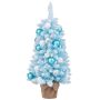 Artificial Christmas tree 44x90cm., blue color