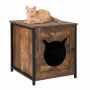 Cat litter box 50x53x55cm., brown/black