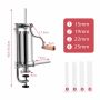 Sausage maker, silver color
