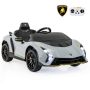Children's electric car 114.5x64x45.5cm., white/black