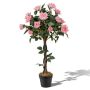Artificial rose tree 16x93cm., various colors
