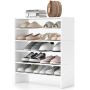 Shoe shelf 78x30x89cm., white