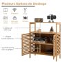 Bathroom cabinet 64x27.5x80cm., light brown