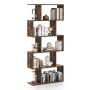 Freestanding shelf 70x23.5x158cm., brown