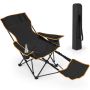 Tourist chair 98.5x83x93cm., black