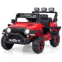 Children's electric car 105x67x70cm., red/black