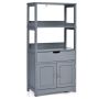 Bathroom cabinet 32.5x60x122cm., gray