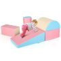 Set of 5 building blocks, assorted colors