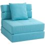 Tugitool-voodi Homcom 70x70x61cm, sinine