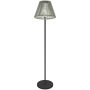 Päikeseenergial töötav põrandalamp Outsunny 33x135cm., must/hall