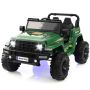 Children's electric car 77x115x67cm., green/black