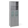 Bathroom cabinet 60x30x163cm., gray