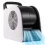 Floor blower 33x18x33cm., white/black