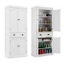 Cabinet 76x40x183cm., white