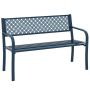 Garden bench 127x59x82cm., blue