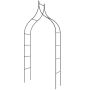 Flower arch 125x39x287cm., black color