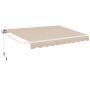 Awning 400x250cm., beige