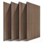 Akustilised seinapaneelid Relaxdays, 4 tk, 120 × 60 × 2 cm