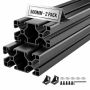 Alumiiniumist ekstrusioonprofiilid VEVOR 8040T-50-2-H, 2 tk, 4 × 8 × 50 cm