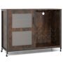 Liquor cabinet, up to 15 glasses and 12 bottles, 108 × 81 × 40 cm
