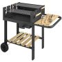 Söegrill, 2 grillrestiga, 99,5 × 82 × 58 cm