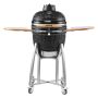 Söegrill ja suitsuahi VEVOR AU-18, rataste ja termomeetriga, 115 × 112 × 69 cm
